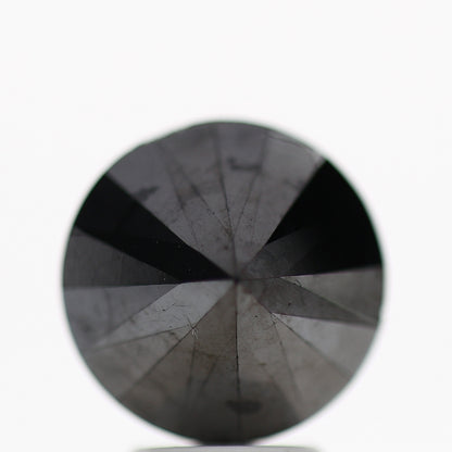 Black Loose Round Diamond AA Quality [9.78 MM] Natural Diamond For Engagement Ring 4.36 Carat