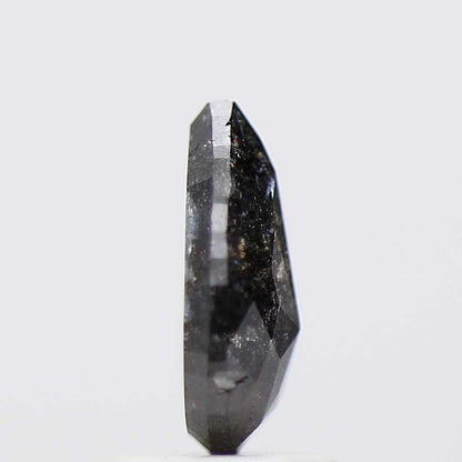 Salt and Pepper Diamond Fancy Gray Color 1.13 CT 8.98 x 5.30 x 3.80 MM Pear Cut Diamond! Natural Loose Diamond ! Christmas Gift for Her