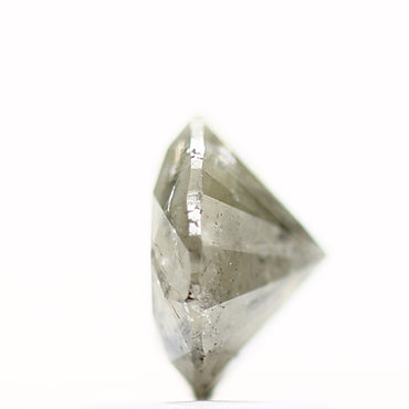 1.08 Carat Fancy Gray Round Shape Brilliant Cut Natural Loose Diamond