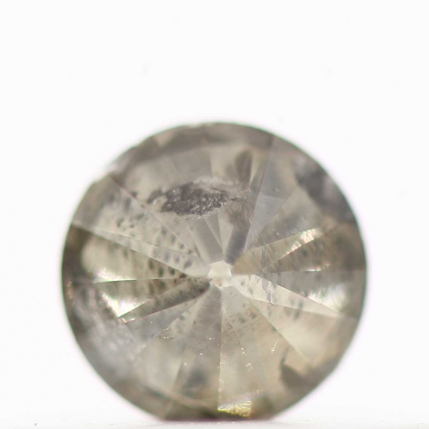0.25 Carat Fancy Champagne Round Shape Brilliant Cut Natural Loose Diamond