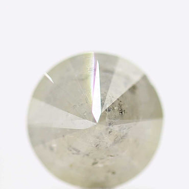 1.47 Carat Fancy Gray Round Brilliant Cut Natural Loose Diamond