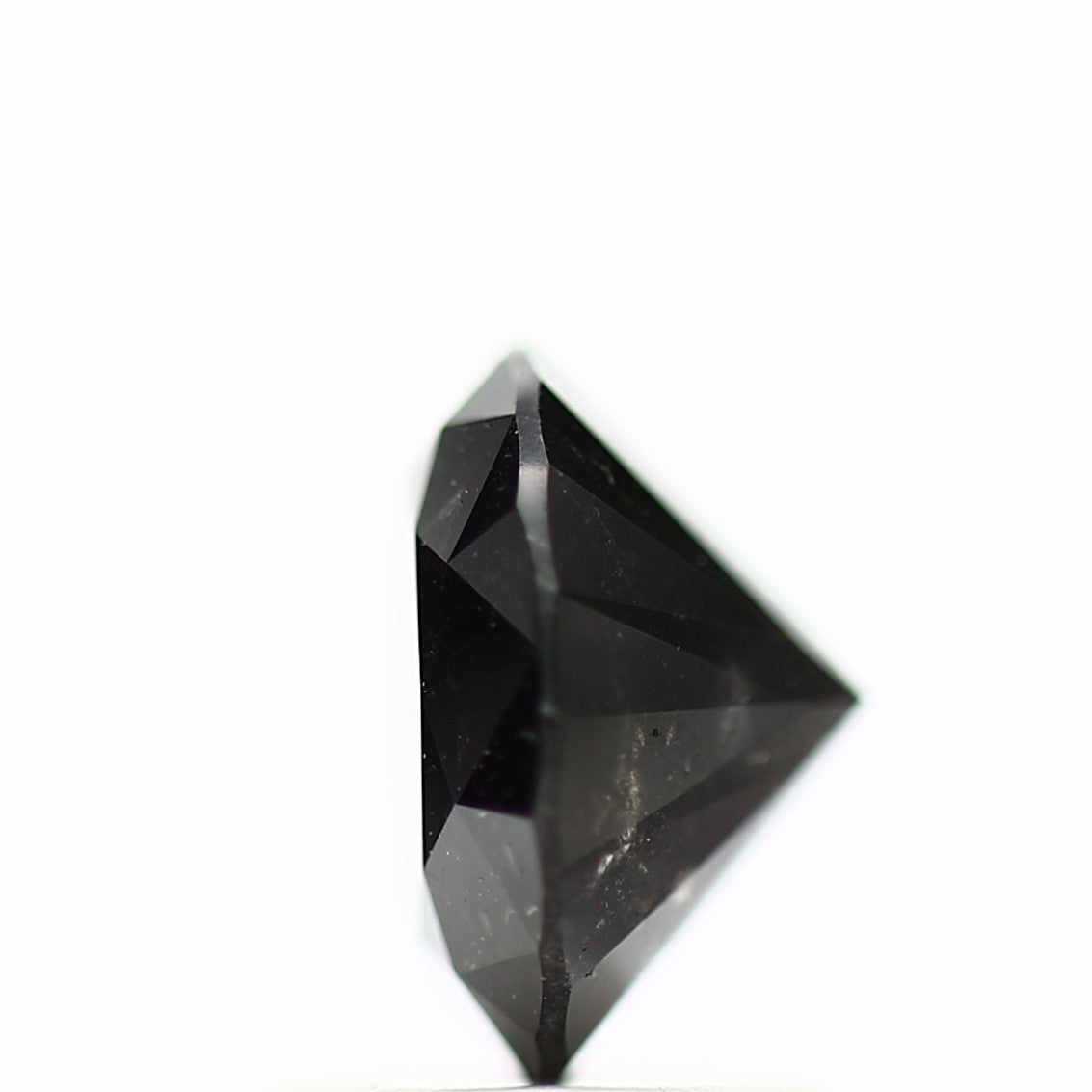 GIA round black certified diamonds