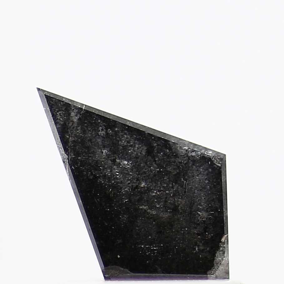 salt and pepper diamond ! 0.66 Ct 8.10 x 5.20 x 2.65 MM natural gray shield loose diamond for engagement ring for her
