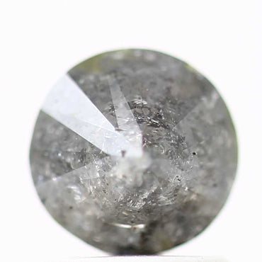 1.43 Carat Gray Round Shape Brilliant Cut Natural Loose Diamond