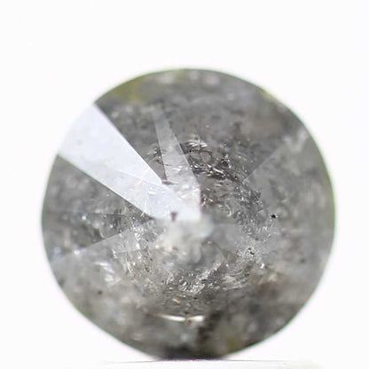 1.43 Carat Gray Round Shape Brilliant Cut Natural Loose Diamond
