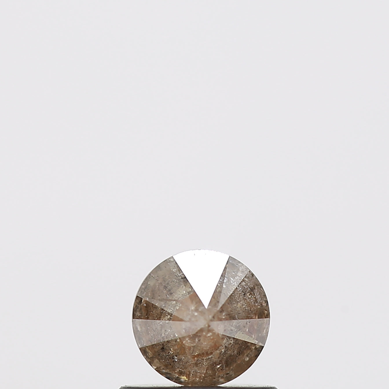 0.48 Carat Fancy Brown Round Shape Brilliant Cut Natural Loose Diamond