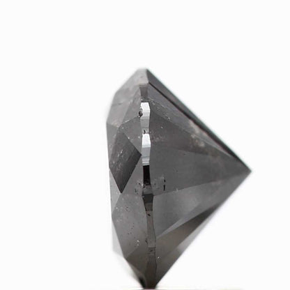1.16 Carat Fancy Black Round Shape Brilliant Cut Natural Loose Diamond