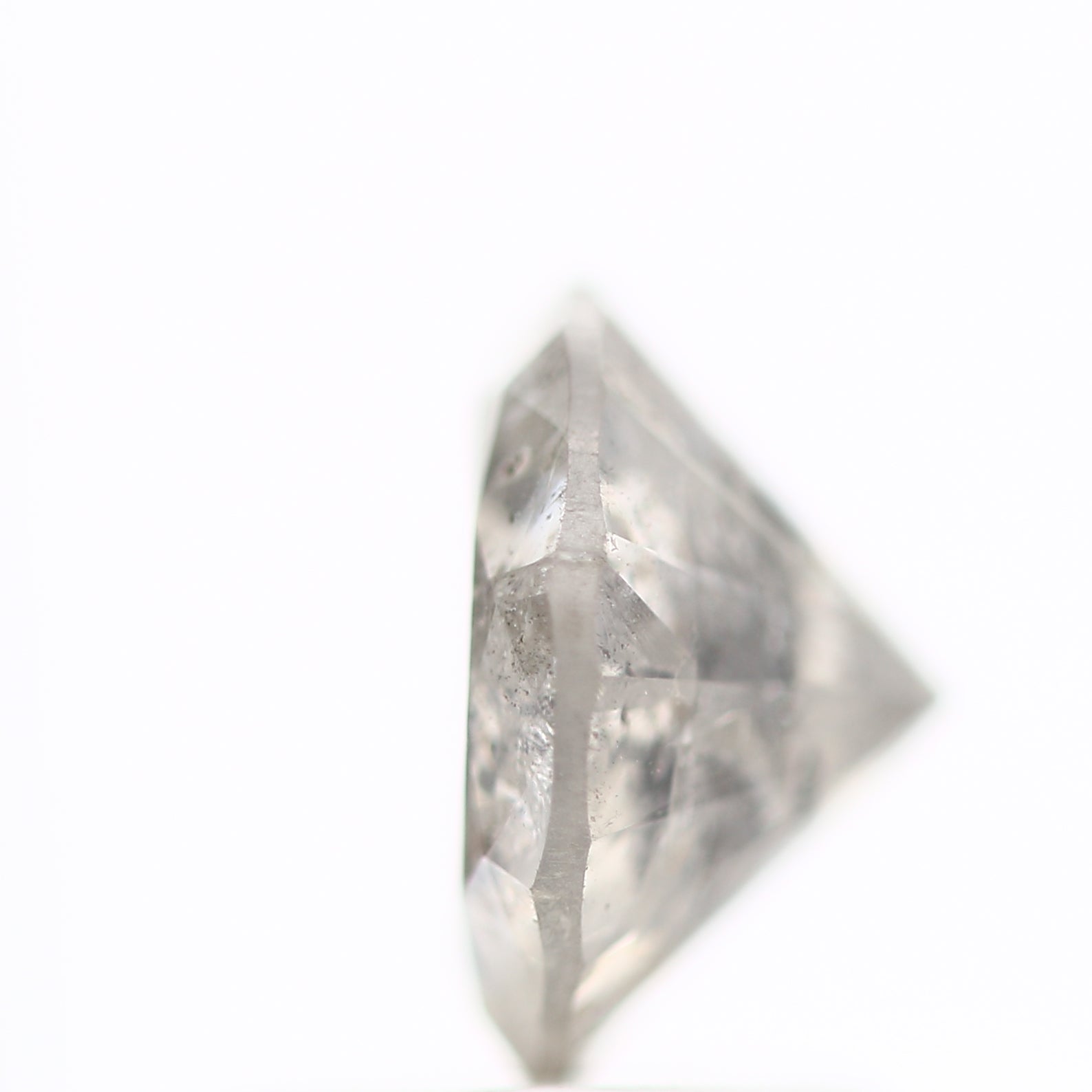 Natural Diamond Fancy Gray Round Brilliant Cut Loose Diamond For Engagement Ring