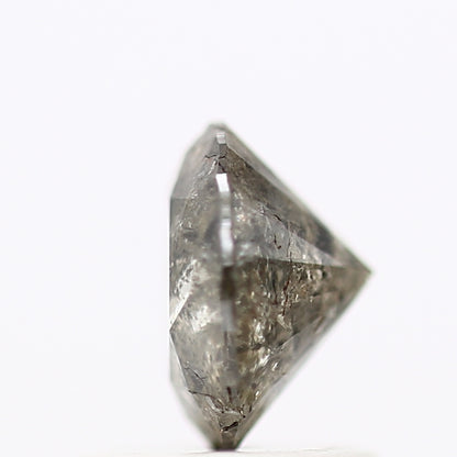 0.97 Carat Fancy Gray Round Shape Brilliant Cut Natural Loose Diamond