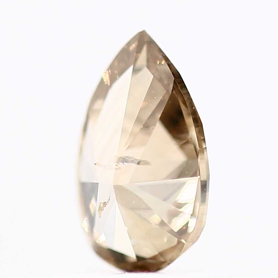 Salt and Pepper Diamond Fancy Brown Color 0.67 CT 7.50 x 4.50 x 2.80 MM Pear Cut Diamond! Natural Loose Diamond ! Christmas Gift for Her