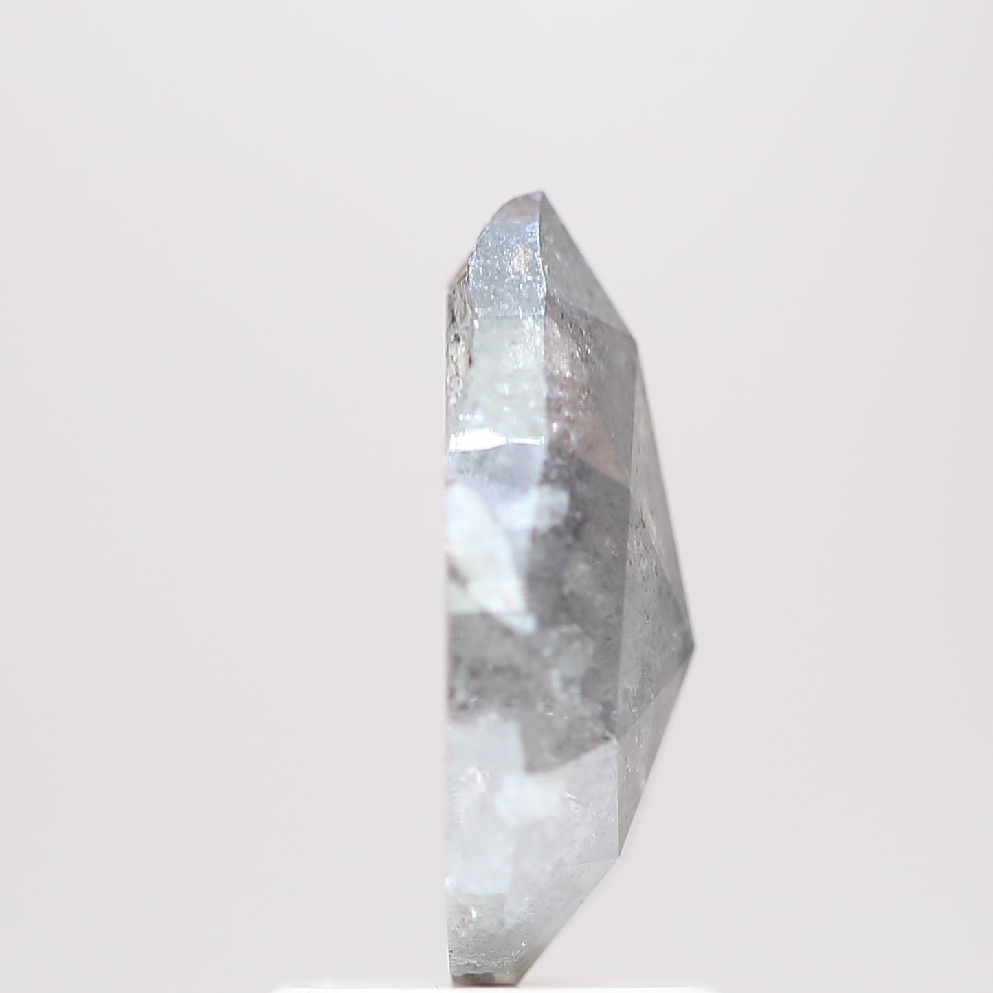 Salt and Pepper Diamond Fancy Gray Color 1.72 CT 9.90 x 6.80 x 3.31 MM Pear Cut Diamond! Natural Loose Diamond ! Christmas Gift for Her