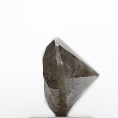 1.67 Carat Gray Round Shape Brilliant Cut Natural Loose Diamond