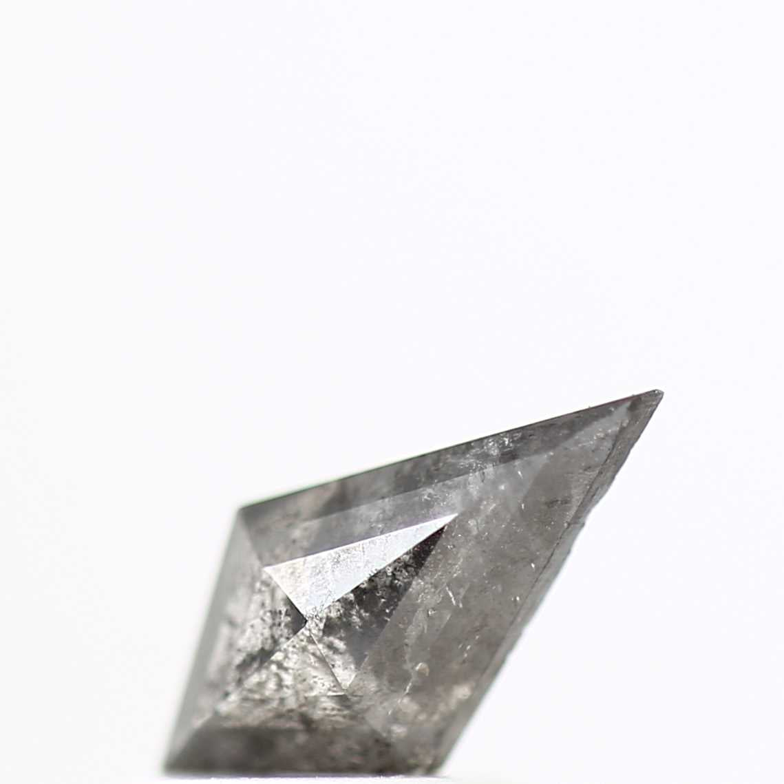 Salt and Pepper Diamond ! Fancy Gray Color Kite Diamond for Engagement Ring ! Natural Loose Diamond ! 0.52 Carat Unique Rare Diamond For Her