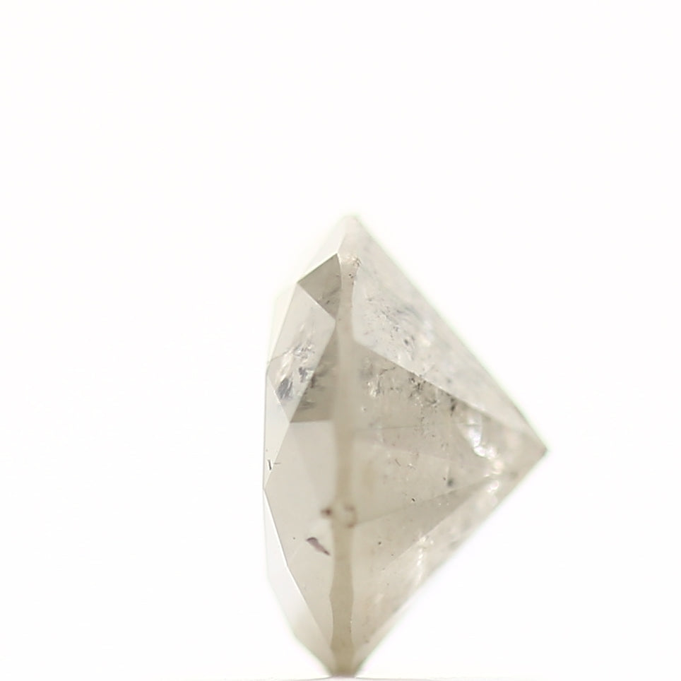 1.03 Carat Fancy Gray Rustic Round Shape Brilliant Cut Natural Loose Diamond