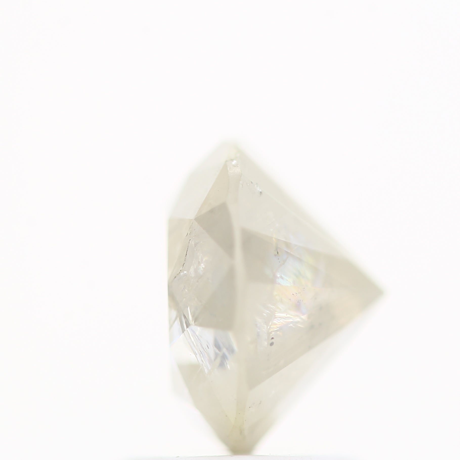 1.82 Carat Salt and Pepper Diamond Round Brilliant Cut Natural Loose Diamond