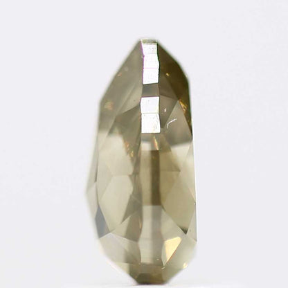 Salt and Pepper Diamond Fancy Grennish Color 0.96 CT 7.30 x 4.90 x 3.25 MM Pear Cut Diamond! Natural Loose Diamond ! Christmas Gift for Her
