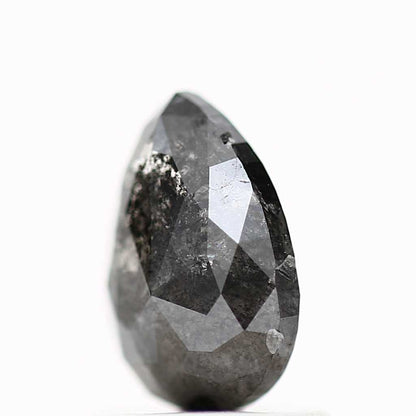 Salt and Pepper Diamond Fancy Gray Color 1.02 CT 7.58 x 5.15 x 2.75 MM Pear Cut Diamond! Natural Loose Diamond ! Christmas Gift for Her