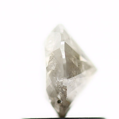 0.84 Carat Salt and Pepper Diamond Round Brilliant Cut Natural Loose Diamond