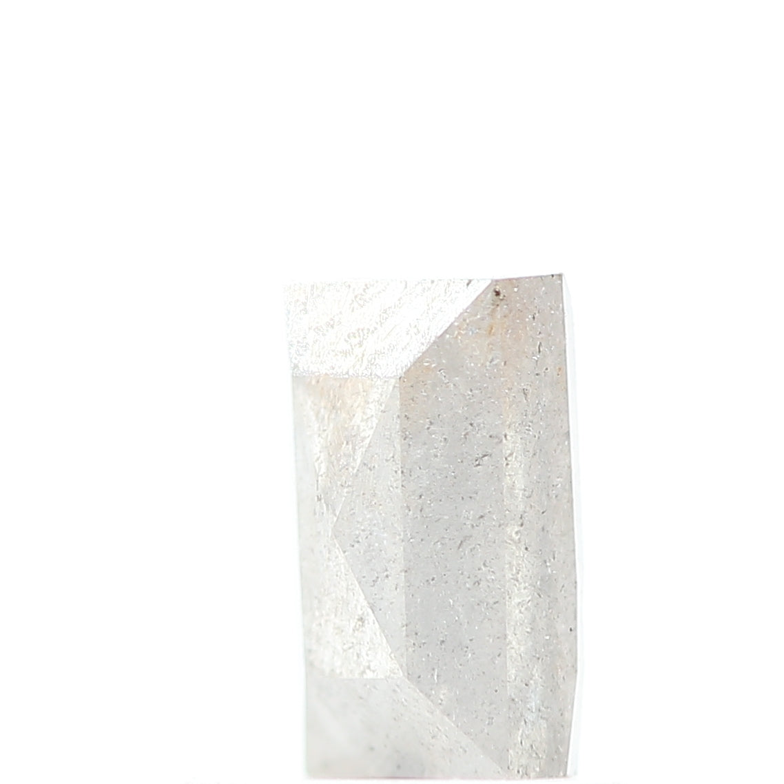 salt and pepper diamond ! 0.85 Ct 6.10 x 3.70 x 2.80 MM natural gray baguette loose diamond for engagement ring for her