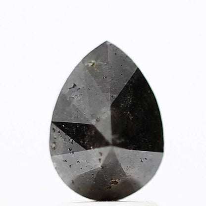 Salt and Pepper Diamond Fancy Gray Color 1.93 CT 9.10 x 6.60 x 4.90 MM Pear Cut Diamond! Natural Loose Diamond ! Christmas Gift for Her