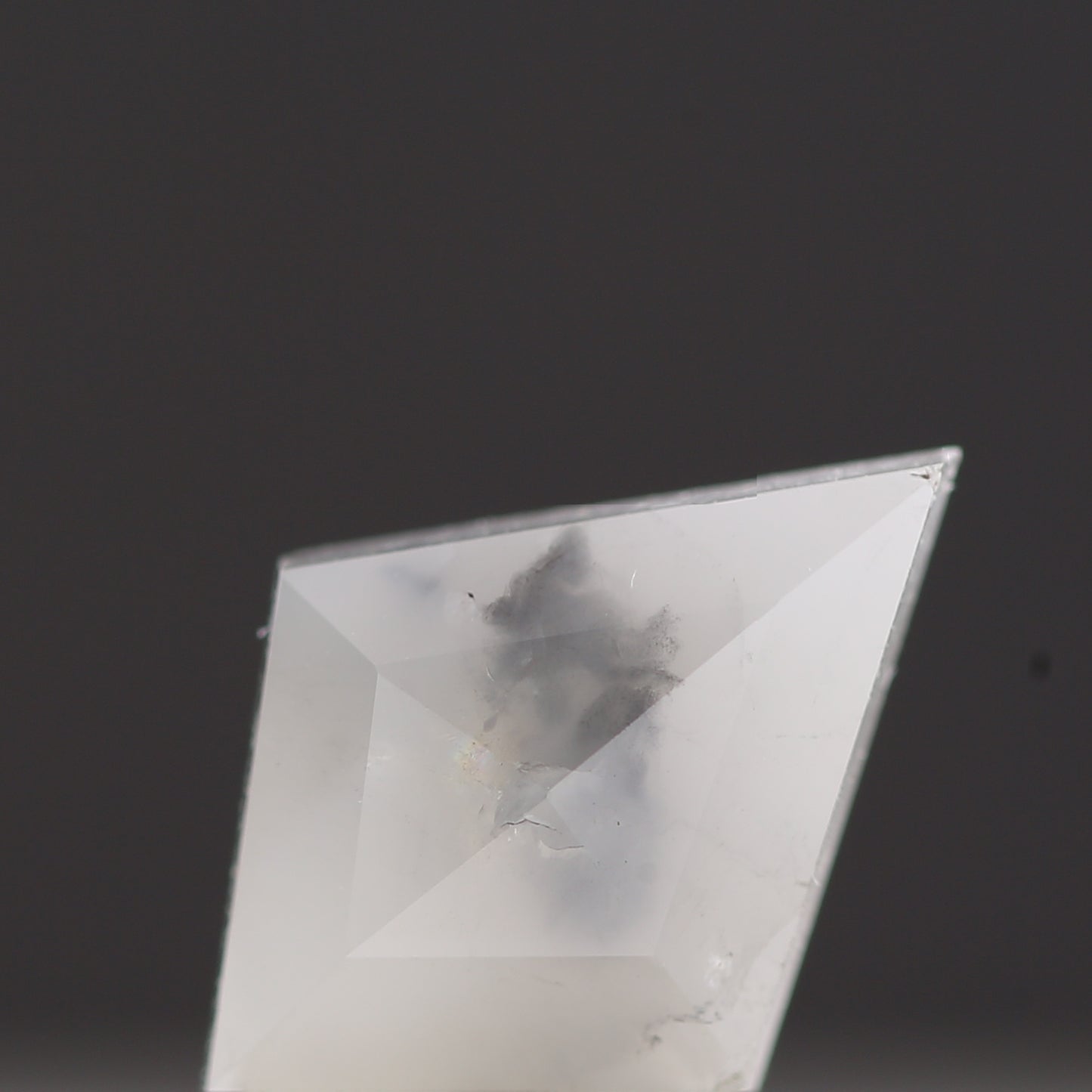 Salt and Pepper Diamond ! Fancy Gray Color Kite Diamond for Engagement Ring ! Natural Loose Diamond ! 1.35 Carat Gorgeous Diamond For Her