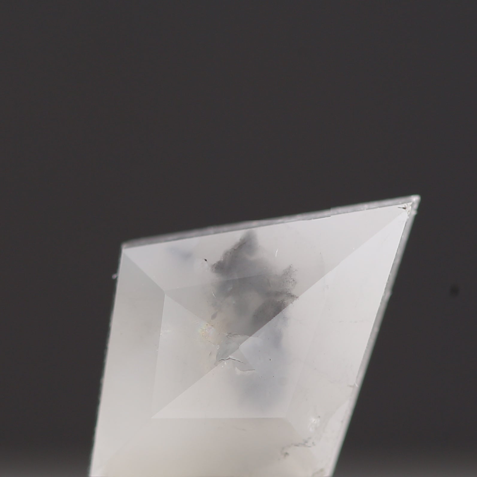 Salt and Pepper Diamond ! Fancy Gray Color Kite Diamond for Engagement Ring ! Natural Loose Diamond ! 1.35 Carat Gorgeous Diamond For Her