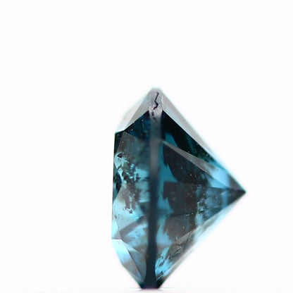 0.28 Carat Round Fancy Vivid Blue Natural Loose Diamond
