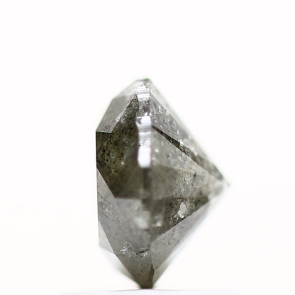 1.24 Carat Gray Round Shape Brilliant Cut Natural Loose Diamond