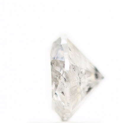 1.23 Carat Salt and Pepper Icy Round Brilliant Cut Natural Loose Diamond