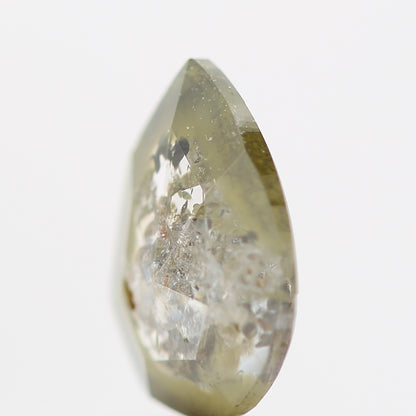 Salt and Pepper Diamond Fancy Gray Color 0.58 CT 7.20 x 5.12 x 1.80 MM Pear Cut Diamond! Natural Loose Diamond ! Christmas Gift for Her