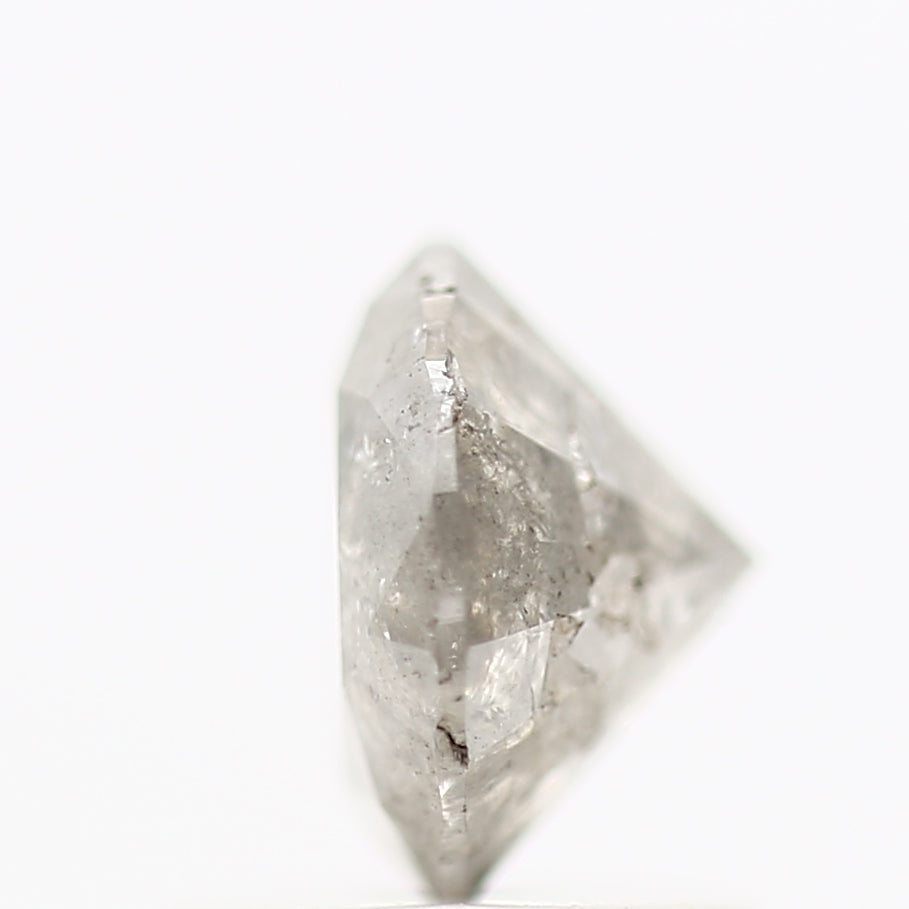 1.04 Carat Salt and Pepper Diamond Round Brilliant Cut Natural Loose Diamond