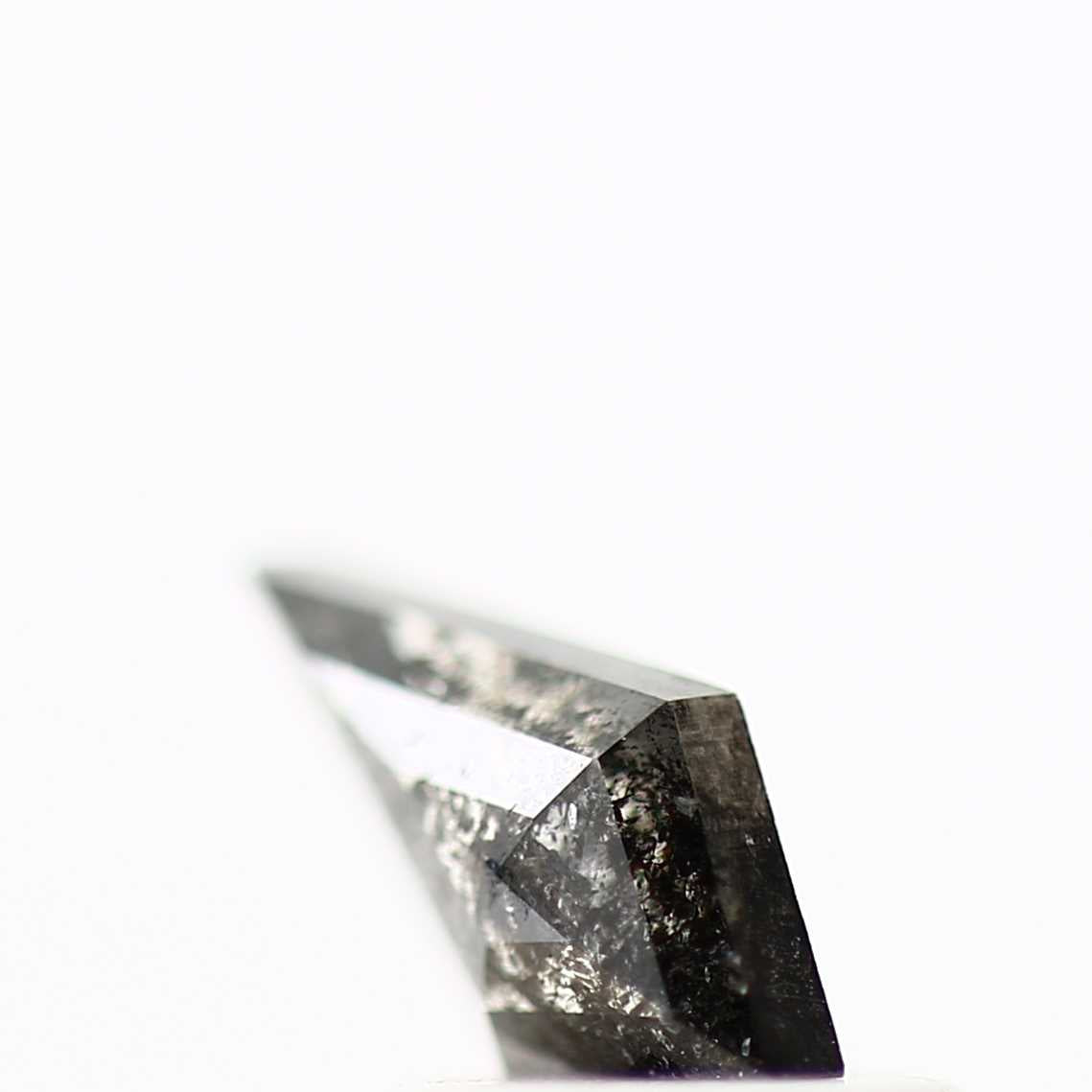 Salt and Pepper Diamond ! Fancy Gray Color Kite Diamond for Engagement Ring ! Natural Loose Diamond ! 0.54 Carat Unique Rare Diamond For Her