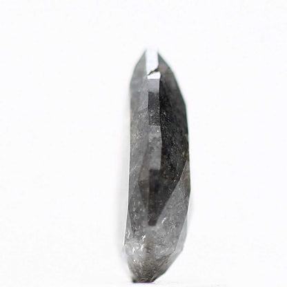 Salt and Pepper Diamond Fancy Gray Color 0.82 CT 8.04 x 5.02 x 2.42 MM Pear Cut Diamond! Natural Loose Diamond ! Christmas Gift for Her