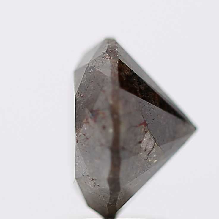 3.20 Carat Fancy Brown Round Shape Brilliant Cut Natural Loose Diamond
