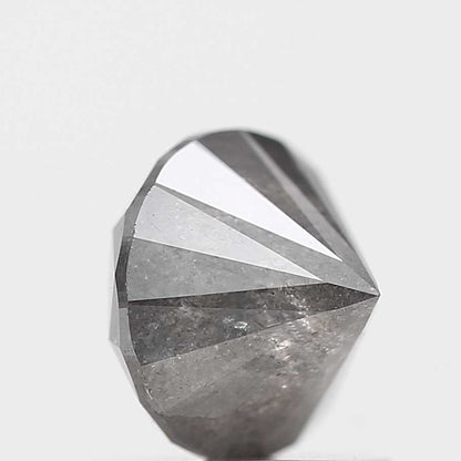 1.22 Carat Fancy Gray Round Shape Brilliant Cut Natural Loose Diamond