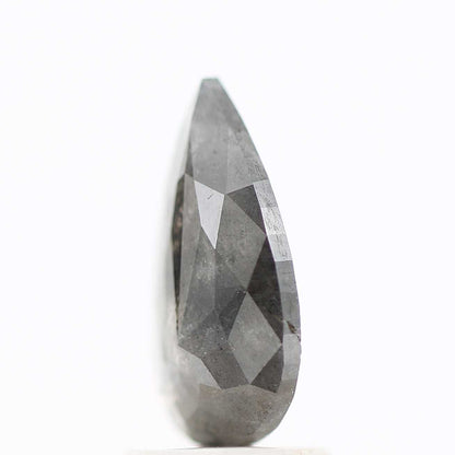 Salt and Pepper Diamond Fancy Gray Color 1.14 CT 10.22 X 5.68 X 2.43 MM Pear Cut Diamond! Natural Loose Diamond ! Christmas Gift for Her