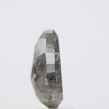 Salt and Pepper Diamond Fancy Gray Color 2.90 CT 10.70 x 6.88 MM Pear Cut Diamond! Natural Loose Diamond ! Christmas Gift for Her