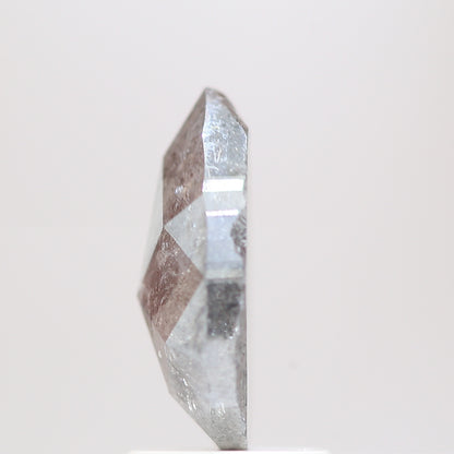 Salt and Pepper Diamond Fancy Gray Color 1.72 CT 9.90 x 6.80 x 3.31 MM Pear Cut Diamond! Natural Loose Diamond ! Christmas Gift for Her
