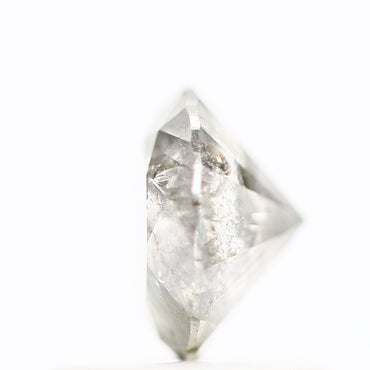 0.67 Carat Round Brilliant Cut Salt and Pepper Natural Loose Diamond