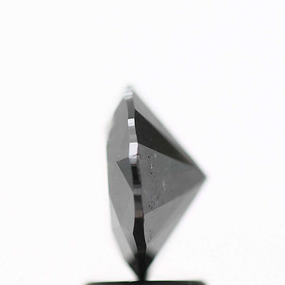 2.46 Carat Salt and Pepper Fancy Round Brilliant Cut Natural Loose Diamond