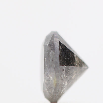 0.70 Carat Fancy Gray Round Brilliant Cut Natural Loose Diamond