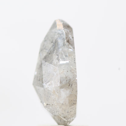 Salt and Pepper Diamond Fancy Gray Color 3.45 CT 11.60 x 8.00 x 4.70 MM Pear Cut Diamond! Natural Loose Diamond ! Christmas Gift for Her