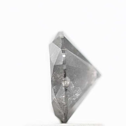 1.07 Carat Salt and Pepper Round Brilliant Cut Natural Loose Diamond