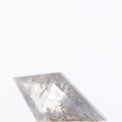salt and pepper diamond ! 0.48 Ct 9.00 x 4.70 x 2.10 MM natural gray kite loose diamond for engagement ring for her
