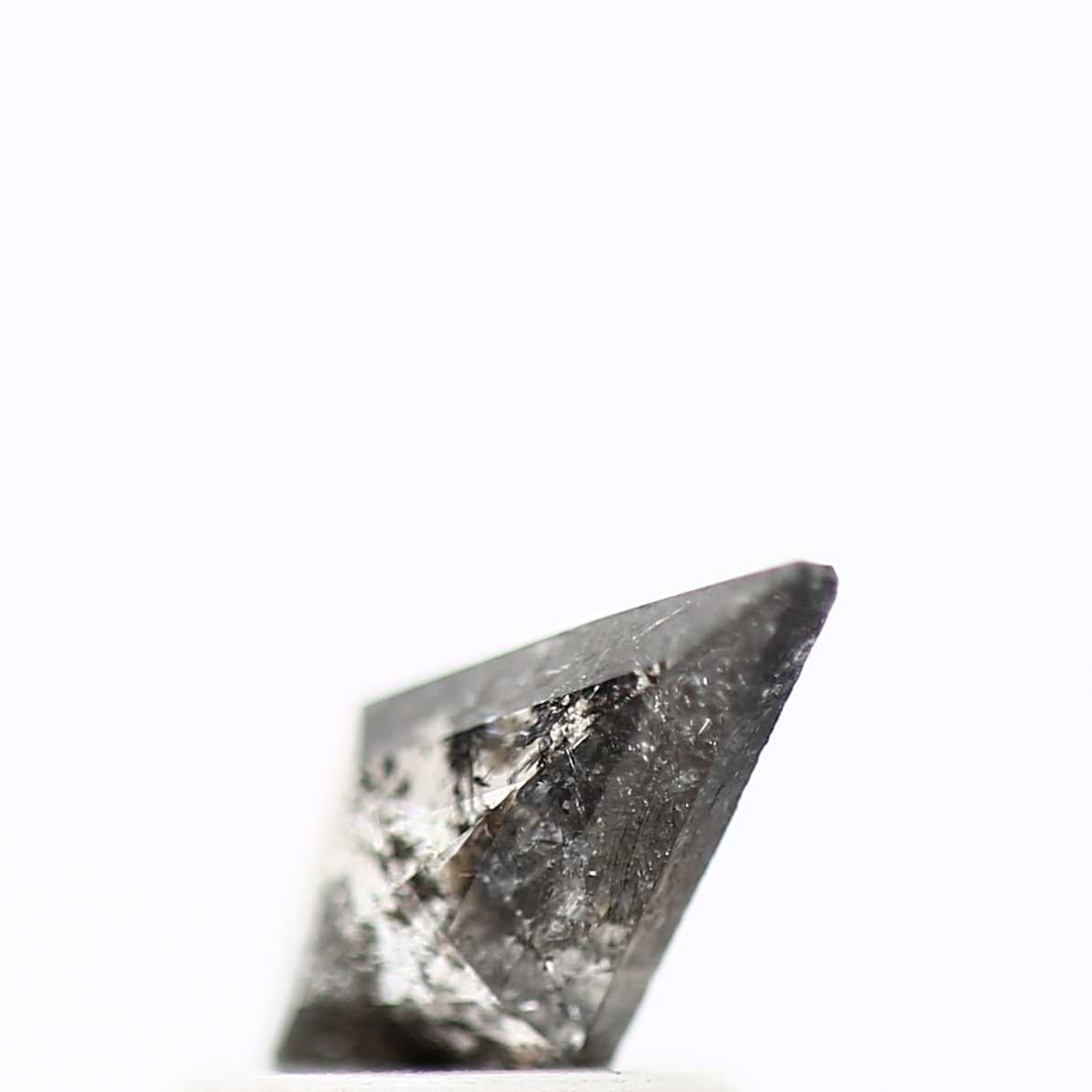 Salt and Pepper Diamond ! Fancy Gray Color Kite Diamond for Engagement Ring ! Natural Loose Diamond ! 0.55 Carat Gorgeous Diamond For Her