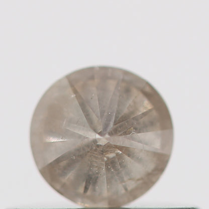 0.28 Carat Salt and Peppper Fancy Brown Round Brilliant Cut Natural Loose Diamond