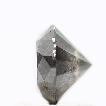 0.87 Carat Fancy Gray Salt And Pepper Round Shape Natural Loose Diamond