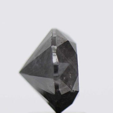 2.30 Carat Fancy Black Round Shape Brilliant Cut Natural Loose Diamond