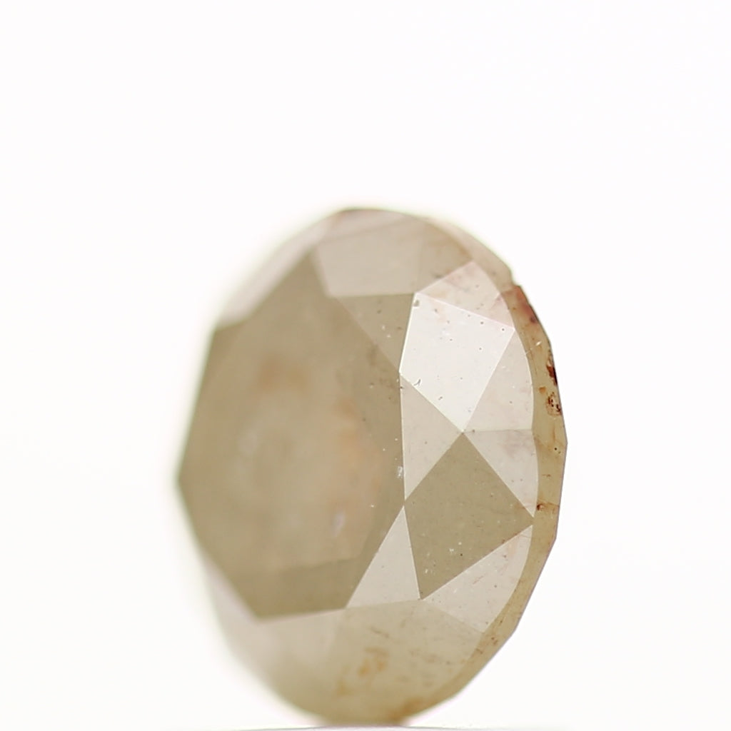 1.71 Carat Fancy Yellow Rustic Round Shape Brilliant Cut Natural Loose Diamond