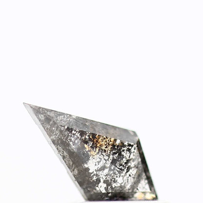Salt and Pepper Diamond ! Fancy Gray Color Kite Diamond for Engagement Ring ! Natural Loose Diamond ! 0.49 Carat Unique Rare Diamond For Her